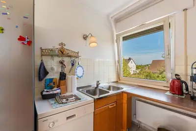 Image de Appartement 'Ferienwohnung Oberamsel' avec terrasse privée, jardin partagé et Wi-Fi