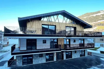 Image de Chalet luxuriant près des remontées mécaniques