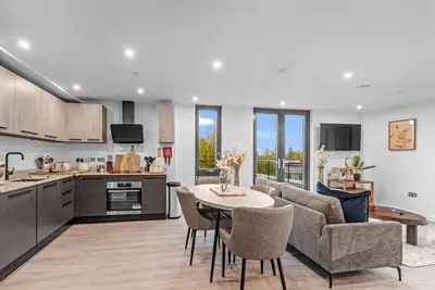 Image de An apartment that sleeps 4 guests in 2 bedrooms
