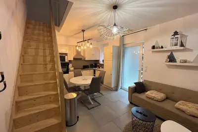 Image de duplex 31m2 centre manche proche plage du débarquement, mont st michel, chausey