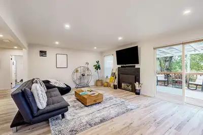 Beautifully designed home with huge yard & alfresco deck, game room & Wfh desk