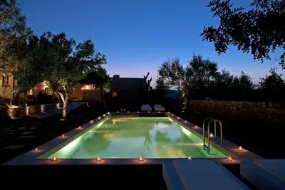 Image de Extraordinary Chania Villa | Villa Nappa | Cottage with Shared Pool | Ayios Pavlos, Gavalochori