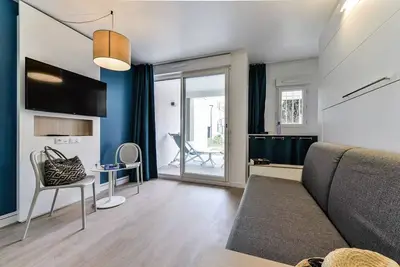 Image de Studio Premium 4 Personnes Coin nuit Terrasse