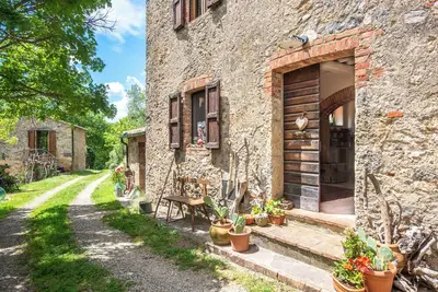 Image de Ferme \"Casa Luna\" avec piscine d'eau salée à débordement partagée, terrasse privée et Wi-Fi