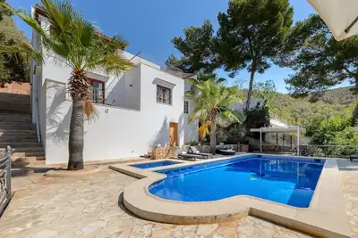 Image de Villa 'Can Pere Joan' avec vue sur la mer, Wi-Fi et climatisation