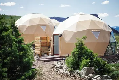 Image de Heart Mountain Dome at Pure Heart Close to Yellowstone Park Extraordinary Views!