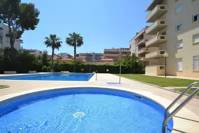 Image de Bel appartement pour 6 personnes avec piscine, climatisation, Tv, terrasse et animaux admis