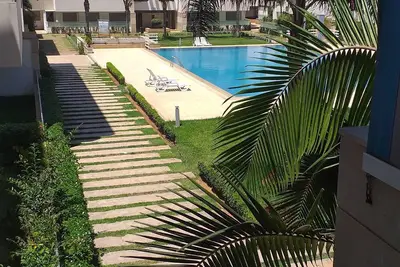 Propriété luxueuse vue jardin piscine plages a 300 M