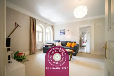 Image de Villa Victoria: 3. 5-room apartment in the historic villa in Nairs, Scuol