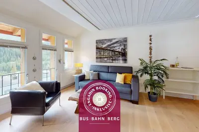 Image de Chasa Vista Pisoc: Modern 2 ½-room apartment in the centre with panoramic views