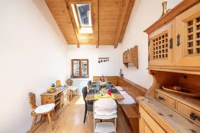 Chasa Mayer: Central 5 ½-room flat in the historic village centre of Scuol Sura