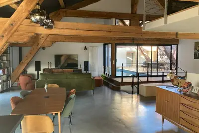 Image de Loft atypique du sud de la France, proche du canal du midi à 30 min des plages
