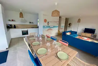 Image de Sémaphore - Maison neuve 8 personnes proche plage avec jardin