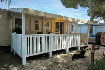 Image de Mobil-Home au camping 4 étoiles familial Les Sables d'Or