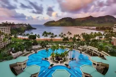 Marriott's Kauai Beach Club Resort & Span, Hawaii, Li, Beachfront