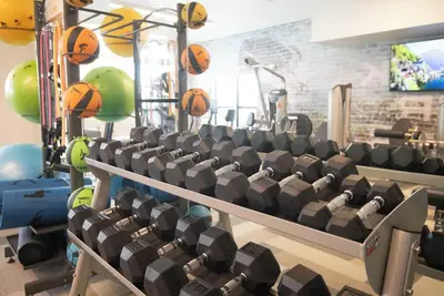 Image de Vintage Star apartment with pool, gym and Pac-Man