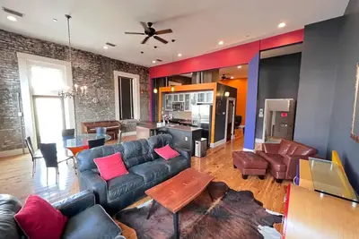 Luxury loft located in the heart of the Downtown Mobile Entertainment District