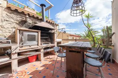 Image de Maison de vacances 'Casa Rústica Cal Mian' avec vue sur les montagnes, Wi-Fi et climatisation