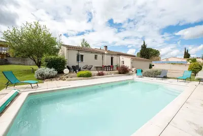 Image de Villa individuelle avec piscine Ă Cazilhac