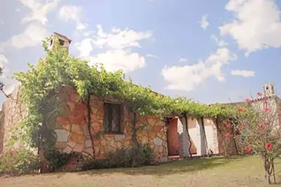 Image de Castiadas Sant'Elmo Villa En Pierre Sur La Mer Avec Grand Jardin