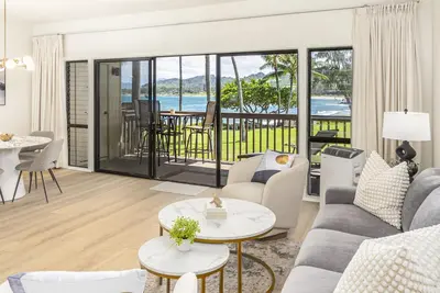 Image de New! \"Aloha Kai\": Oceanfront at Lae Nani's Newest Renovation + Ac + Free Laundry