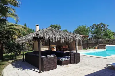 Image de Villa avec piscine située entre Capbreton et Bayonne, à 5mn de la plage