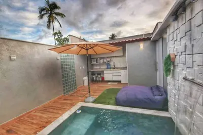 Image de Villa Beija-flor 1 - Casa Alexa com Piscina Privativa em Japaratinga