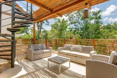 Image de Private Roof Terrace and Pool and 2 Cenotes Onsite