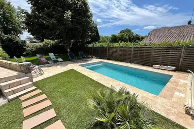 Image de Maison avec piscine à Seignosse / 8 personnes / 4 chambres