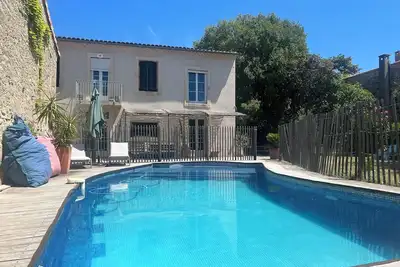 Image de Location maison de charme avec piscine sécurisée