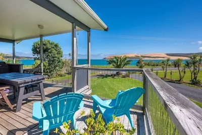 Image de Northland/Hokianga/Opononi\nStunning beach house for sunset\nOrca