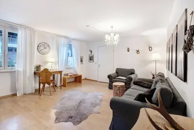 Image de Appartement 'Ferienwohnung Mit Gartenblick' avec jardin partagé et Wi-Fi