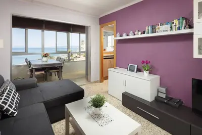 Image de Appartement 'Impresionantes Vistas Al Mar' avec vue sur la mer, piscine partagée et Wi-Fi