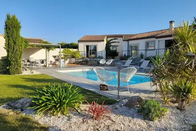 Image de Jolie Villa au Coeur du Minervois Dans L'aude, Idéale Pour les Familles!