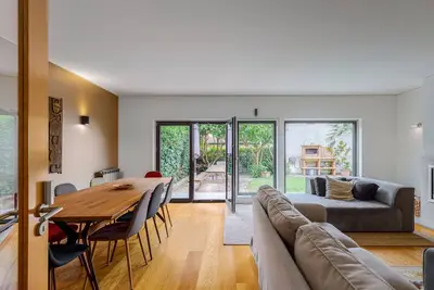Image de Maison de vacances \"Cosy Village Home\" avec vue sur les montagnes, jardin privé et Wi-Fi
