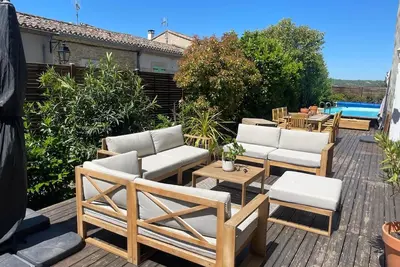 Image de Maison de vacances 'Villa Avec Piscine Soupex' avec piscine privée, terrasse privée et Wi-Fi