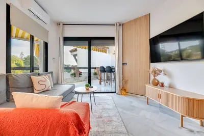 Image de Appartement 'Cosy Calahonda' avec piscine partagée, Wi-Fi et climatisation