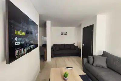 Apartment with one bedroom.