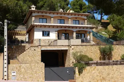 Image de Private villa a short walk to Tamariu village and beach.