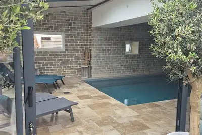Image de Villa Avec Piscine Privée et Chauffée Proche Cabourg et Plages du Débarquement