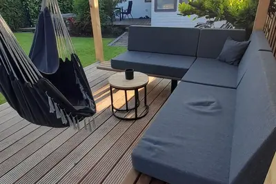Image de Ferienhaus mit Eigenem Bootssteg Direkt am Wasser