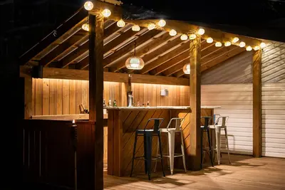 Image de Brady St Home with a Private Outdoor Bar and Deck!