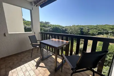 Image de Seignosse Océan, T2 alcôve classé 1 étoile, accès direct plage avec place parking