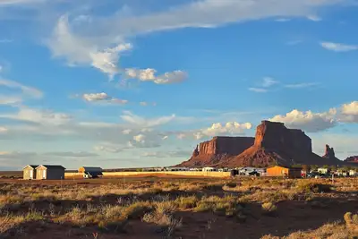 Image de Take in the red rock views right off Highway 163 in newly built off-grid cabins!