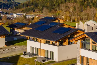 Maison située directement sur les pistes de ski