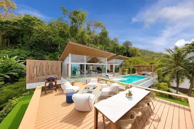 Image de Villa 4 Chambre, Piscine a Débordement, vue Panoramique