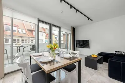 Image de Wielka Odrzańska 17 | Apartment | Balcony