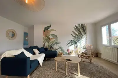 Image de 🏡 Maison 3 Chambres avec Jardin Proche Golf