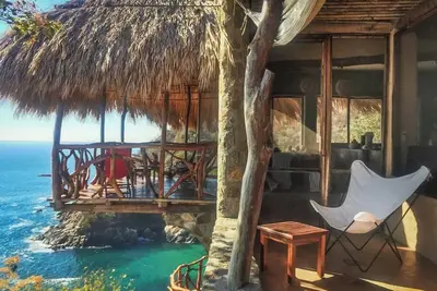 Image de Casa Contrada: Secluded Beach House in Oaxaca with Private Beach