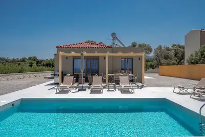 Image de Meli & Gio 2 villa, private pool, near tavern, Rethymno